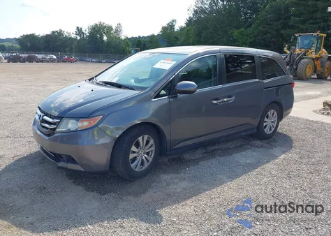 2016 Honda Odyssey Ex-L from USA, damaged, VIN 5FNRL5H60GB083719